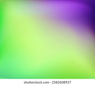 Violet Green Gradient background with space for text. Bright blurred Vector for banners, posters, and graphic design