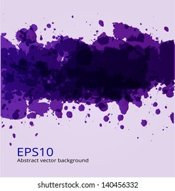 Violet grunge background. Vector illustration.