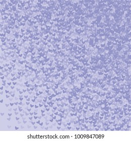 Violet heart background which consists of isolated elements. Modern style with beautiful elements in violet heart background. Can be used as print, wallpaper, cards, logo, background and etc.