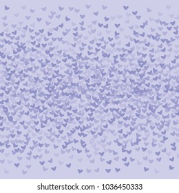 Violet heart background which consists of isolated elements. Modern style with beautiful elements in violet heart background. Can be used as print, wallpaper, cards, logo, background and etc.