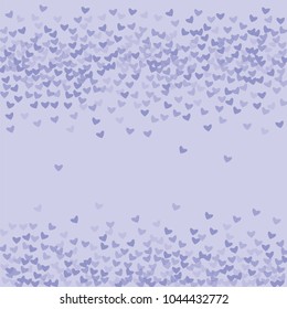 Violet heart background which consists of isolated elements. Modern style with beautiful elements in violet heart background. Can be used as print, wallpaper, cards, logo, background and etc.