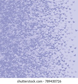 Violet heart background which consists of isolated elements. Modern style with beautiful elements in violet heart background. Can be used as print, wallpaper, cards, logo, background and etc.