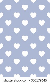 Violet heart pattern - valentine wrapping design.