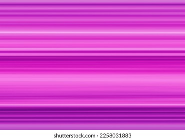 Violet horizontal stripes gradient design art for backgrounds. Blurred Motion. Vector Illustration.