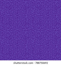 Violet Irregular seamless pattern. Tileable abstract maze design. Labyrinth backround, vector illustration.