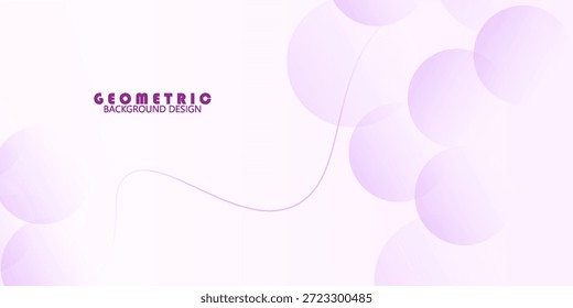 Violet light geometric  nature background and white baground . Suit for bussines, banners
