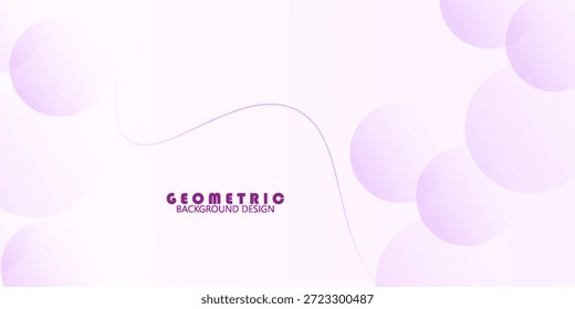 Violetter, heller, geometrischer Naturhintergrund und weißer Baground. Modernes trendiges Design