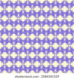 Violet and light yellow colors on pattern for background, fabric or paper.