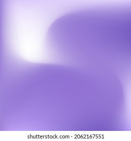 Violet Liquid Curve Vibrant Purple Swirl Gradient Mesh. Trendy Lavender Watercolor Cold Wallpaper. Color Paint Fluid Dynamic Smooth Surface. Fashion White Spotlight Pastel Gradient Backdrop.