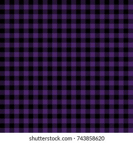 Violet Lumberjack Buffalo Plaid Seamless Pattern
