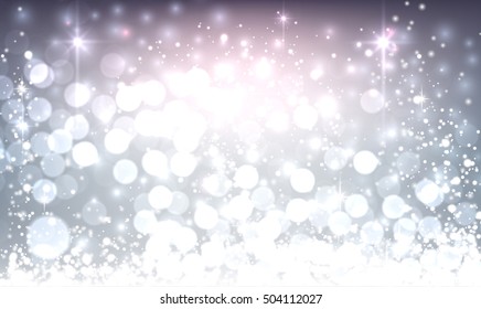 Violet luminous background. Vector illustration.