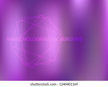 Violet, magenta, blue vector blurred bright template. Neon colors gradient banner template. A vague abstract illustration with gradient. The elegant pattern can be used as part of a brand book.