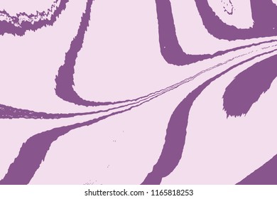 Violet marble wavy pattern. Abstract background. Ebru, Turkish marbling art background. Suminagashi. Hand drawn marbling illustration technique. Watercolor stains, abstract background art.