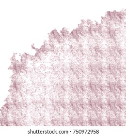 violet mauve transparent watercolor lace pattern on white background, vector illustration