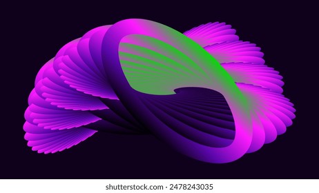 Violetter, neonhellgrüner Hintergrund. Abstraktes purpurrosa geometrisches Muster. Glitch Art trippigem Digitalbildschirm. Hintergrund. Tech-Karte. Bildschirmhintergrund. Cybersicherheit. Broschüre. Elektronische Musik Global Intelligence.