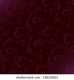 Violet ornament