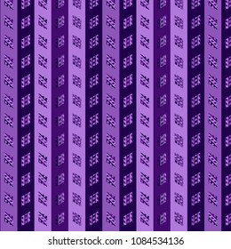 Violet pattern with 3D construction appearance. decorated stripes with illusion of depth for creative surface designs