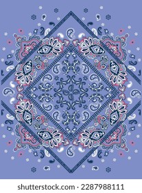 violet pattern india turkish, leaves, frame, geometric