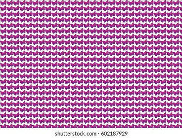 Violet pink butterflies pattern.