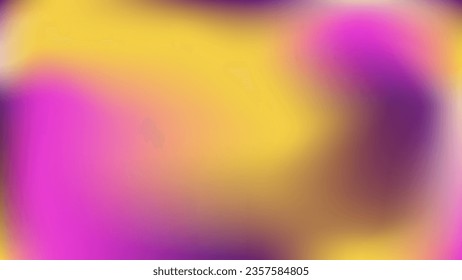 Violet pink lupinus polyphyllus flowering fields vibe print. Blooming yellow meadow of lupines in purple magenta mauve blur wallpaper. Wild flowers nature background. Mockup advertisement cover, flyer