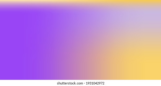 Violett rosafarbene, lebendige, moderne Design-Hintergrund. Violett-Pastel-Lavendel-Gradient-Mesh-Illustration. Moderner, hellgelber Originalrahmen-Hintergrund. Blank Leere weiche Aquarellfarbe Farbige unscharfe Textur.