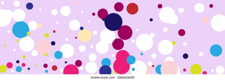 Violet Play Pink Green Bright Purple Background. Rainbow Blue Indigo Children Red Pastel Composition. Color Kids Yellow Dark Multicolor Pattern. Beige Circles Vivid Vibrant White Background.