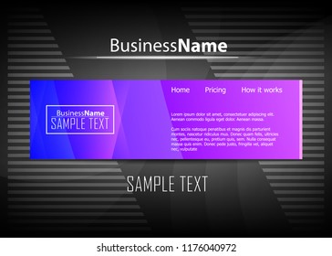 Violet purple background. Blue violet purple background for purple flyer. Abstract gradient modern color trandy background. Abstract violet background. Violet purple wallpaper for cover design.