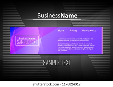 Violet purple background. Blue violet purple background for purple flyer. Abstract gradient modern color trandy background. Abstract violet background. Violet purple wallpaper for cover design.