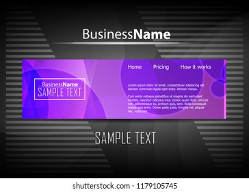 Violet purple background. Blue violet purple background for purple flyer. Abstract gradient modern color trandy background. Abstract violet background. Violet purple wallpaper for cover design.