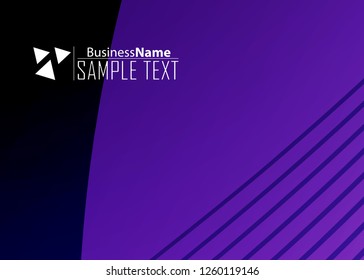 Violet purple background. Blue violet purple background for purple flyer. Abstract gradient modern color trandy background. Abstract violet background. Violet purple wallpaper for cover design.