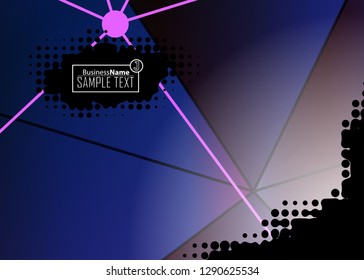 Violet purple background. Blue violet purple background for purple flyer. Abstract gradient modern color trandy background. Abstract violet background. Violet purple wallpaper for cover design.