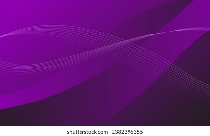 violet purple color lines wave curves abtract background