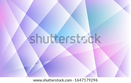 Violet purple cyan crystal background. Abstract gradient modern color trandy background. 