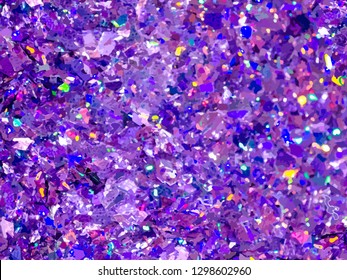 Violet and purple sparkles. Purple glitter background. Pink background. Elegant abstract background brilliant shimmer. Vector illustration