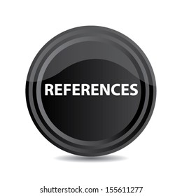 violet references button design. vector illustration