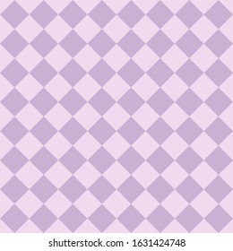 Violet rhombuses seamless pattern. Vector illustration.