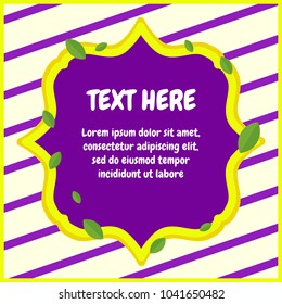violet roll background template