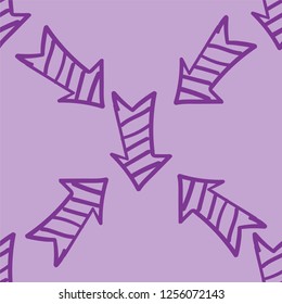 Violet Seamless Arrows Background