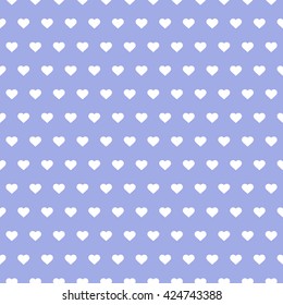violet seamless heart pattern