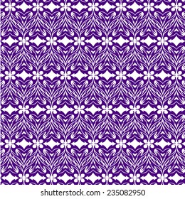 Violet seamless pattern for design. Vector Illustration 