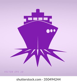 Violet ship icons