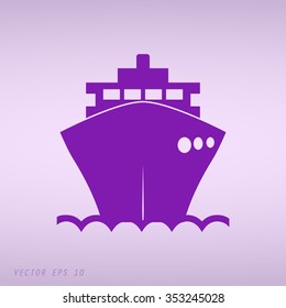 Violet ship icons