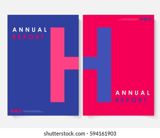 Violet square annual report cover design template. Brochure concept presentation website portfolio. layout leaflet template. Magazine business advertising set. Poster A4 vector illustration