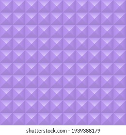 Violet squares background. Mosaic tiles pattern. Seamless vector illustration.