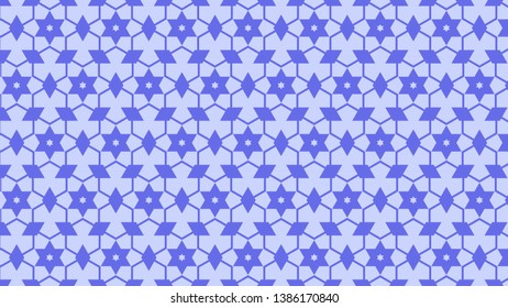 Violet Star Background Pattern Image