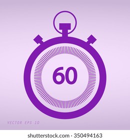 Violet Stopwatch icon