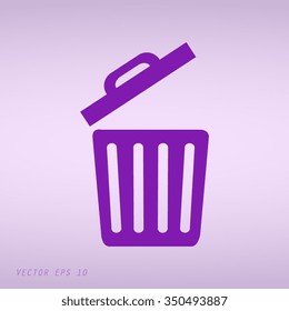 Violet Trash icon