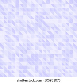 Violet triangle pattern. Seamless vector background