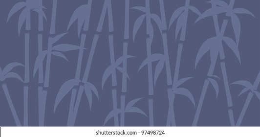 violet vector bamboo silhouette background