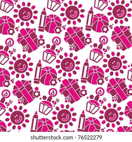 Violet Vector Children's texture